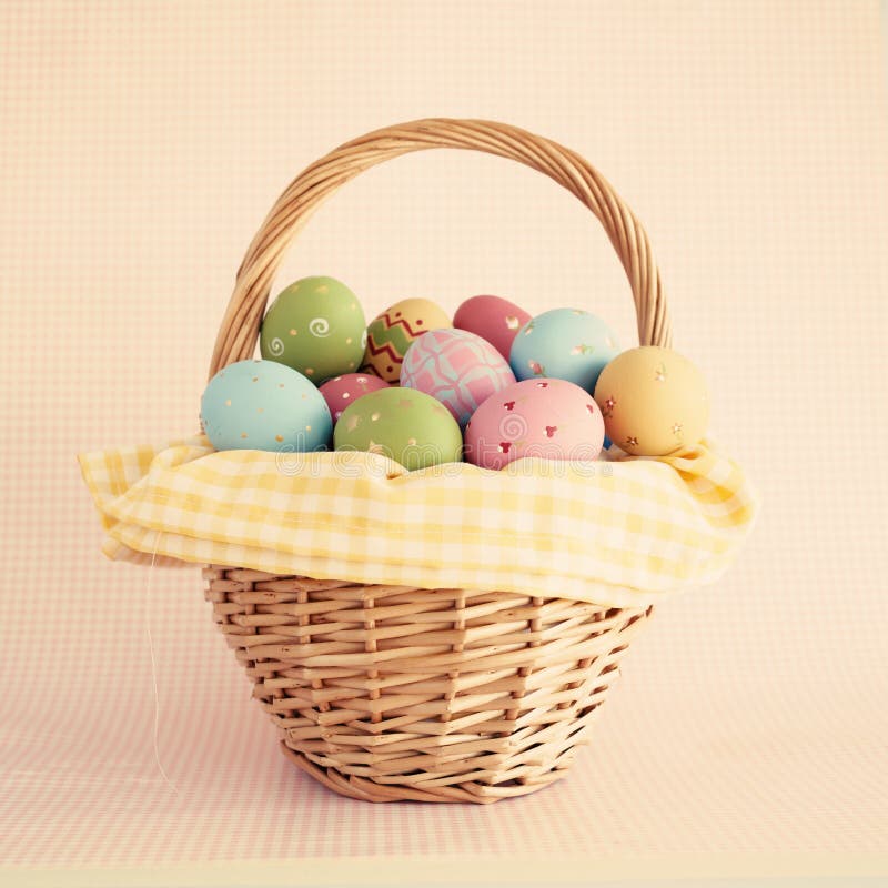 Vintage Easter Eggs stock image. Image of colorful, season 66915011
