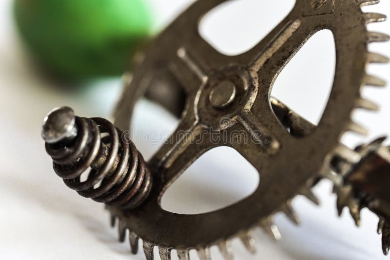 Vintage Egg Beater Gears stock image. Image of close 79018059