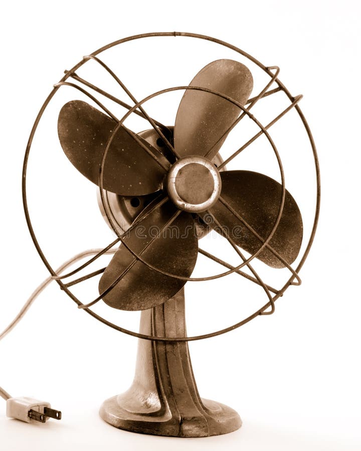 Old vintage metal fan stock photo. Image of antique, retro 23185630