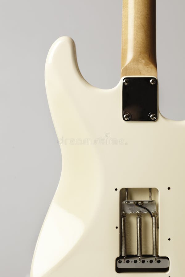 Vintage electric guitar stock photo. Image of back, human 40626936