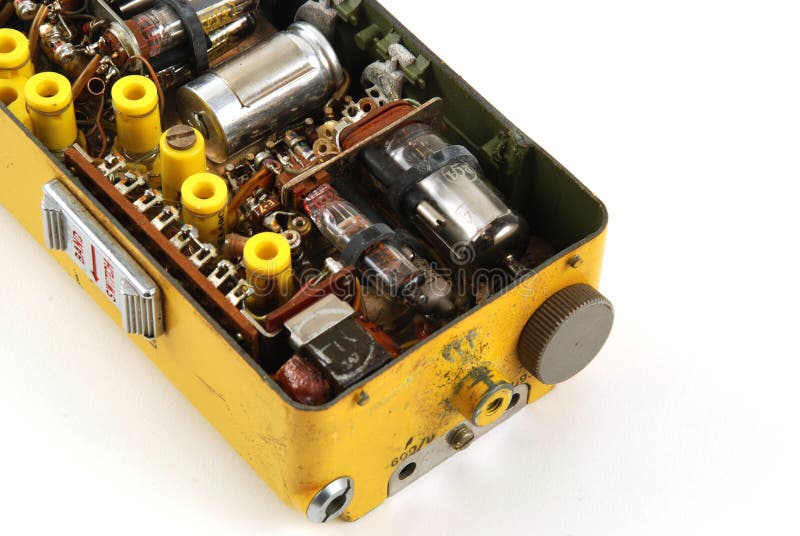 Vintage electronics stock photo. Image of receiver, obsolete 11337280