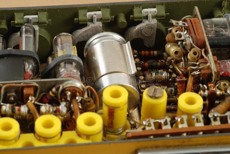 Vintage electronics stock photo. Image of receiver, obsolete - 11337280