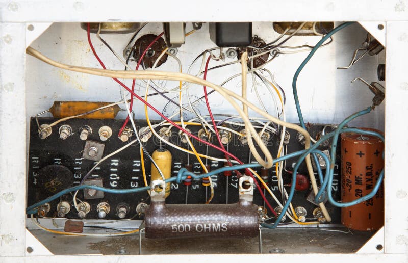 Vintage Electronics stock photo. Image of wire, electrical 3066774