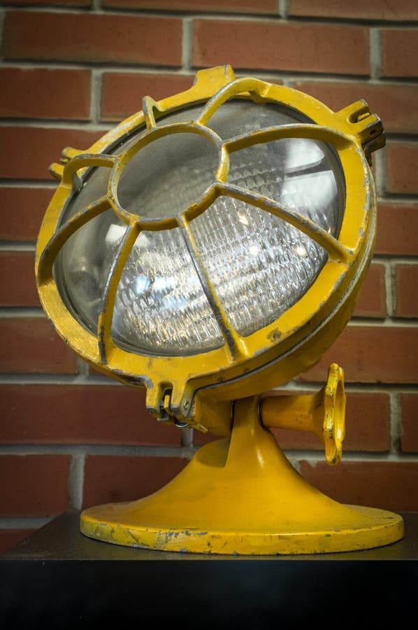 Vintage Emergency Light stock image. Image of vintage 81418957