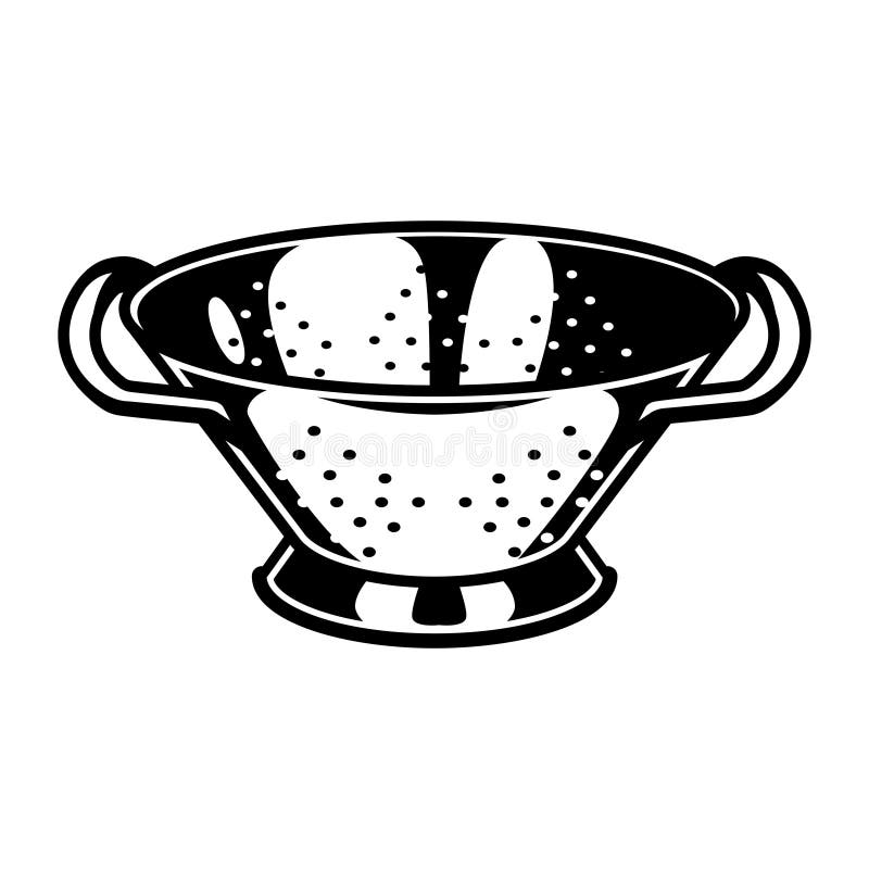 Colander Template Stock Illustrations 279 Colander Template Stock
