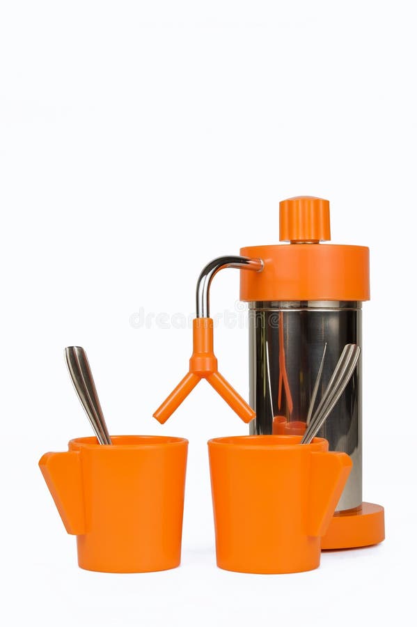 Naranja cafetería máquina 6 0, 7 0.
