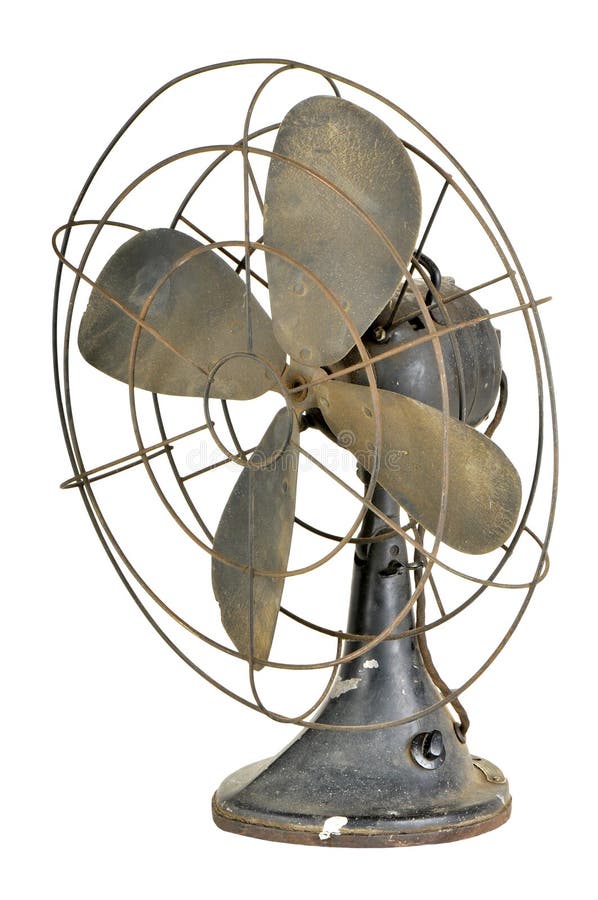 Old vintage metal fan stock photo. Image of antique, retro 23185630