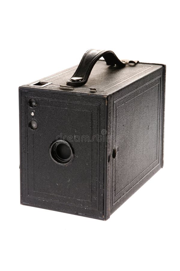 Vintage Film Box Camera royalty free stock photo