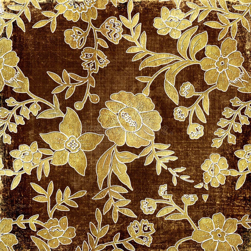 Vintage floral background vector illustration