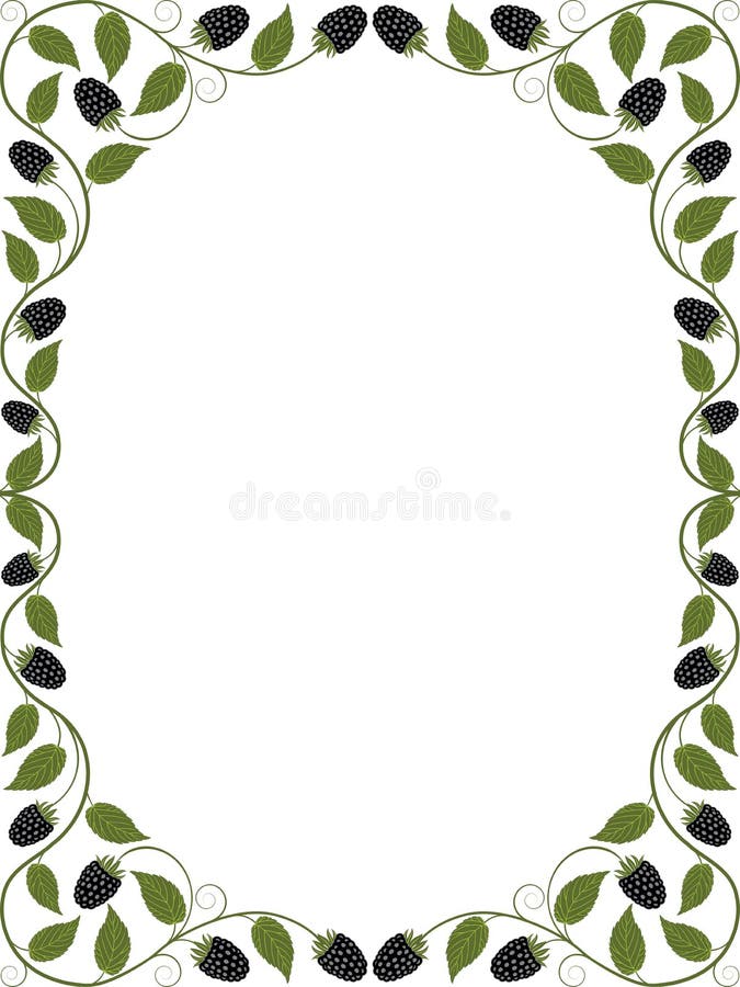 Vintage floral frame. Decorative pattern