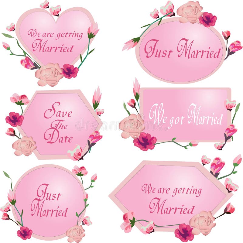 Page 6, Wedding scrapbook stickers Vectors & Illustrations for Free  Download