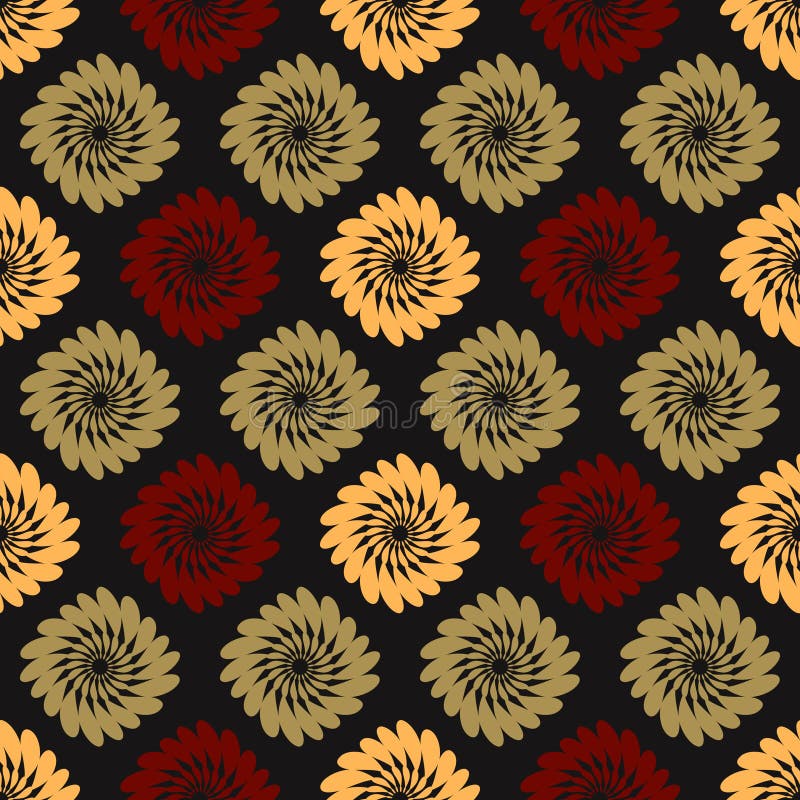 Vintage flower pattern