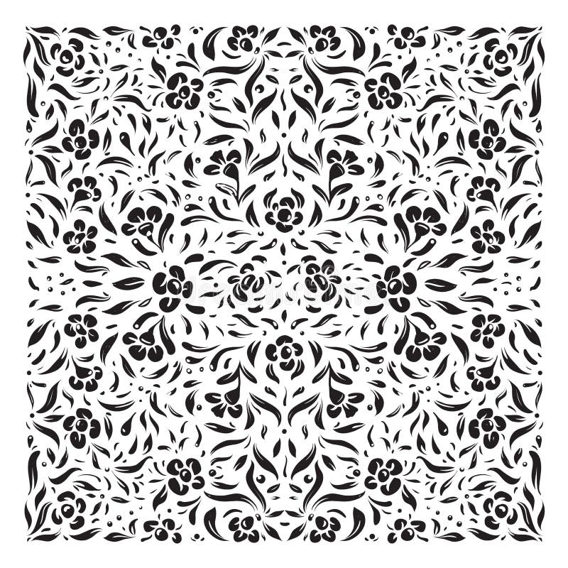 Bandana-white stock vector. Illustration of bandanna - 10884921