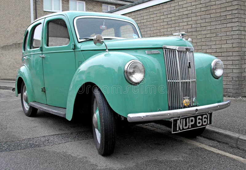 Vintage ford prefect car