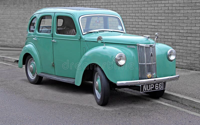 Vintage ford prefect car