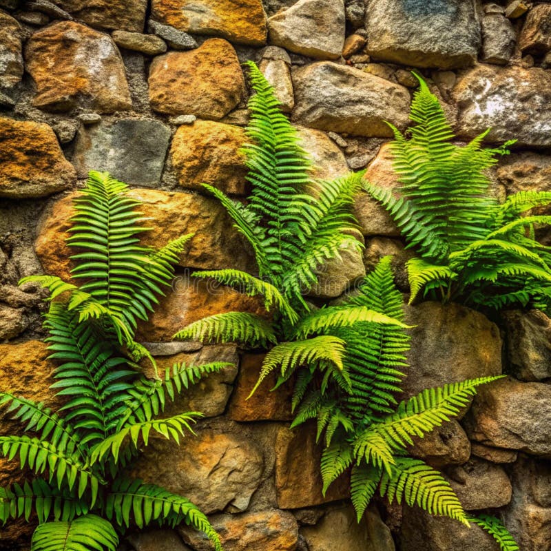Vintage Fortress Rock Wall με απολιθωμένα απομεινάρια για δημιουργική διαφήμιση και πορτρέτα ελεύθερη απεικόνιση δικαιώματος
