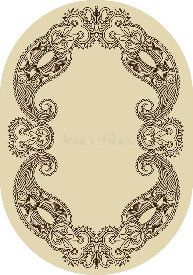 Vintage frame royalty free illustration