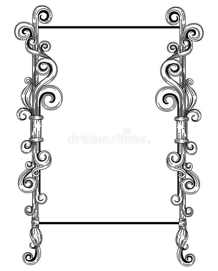 Contouring Coloring of Arabic Style Arch Stock Vector - Illustration of ...