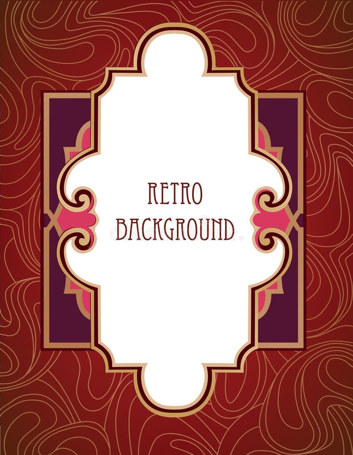 Vintage frame royalty free illustration