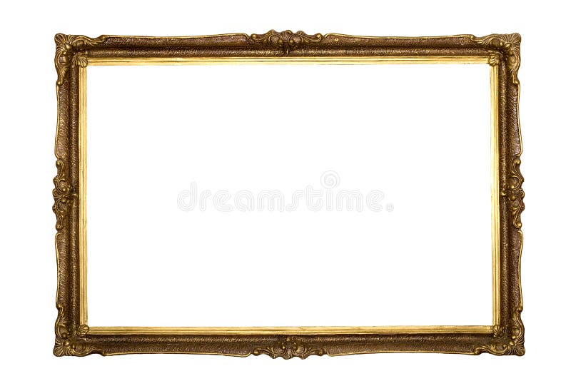 Vintage frame isolated