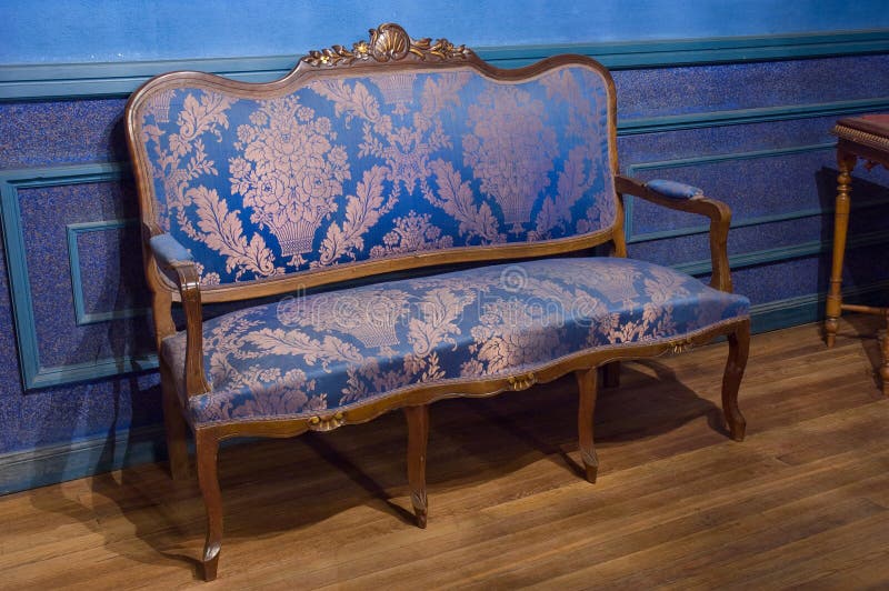 Vintage furniture stock photo. Image of textile, decorating - 20244716