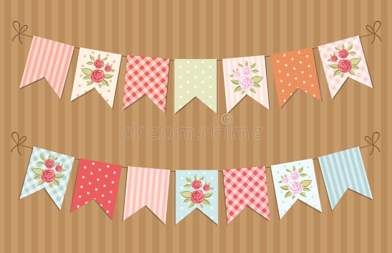 Vintage garland 4 royalty free illustration Vintage garland 4 royalty free illustration