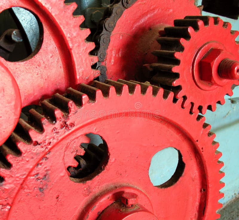 Vintage Gears stock photo. Image of industrial, wheel 5284350