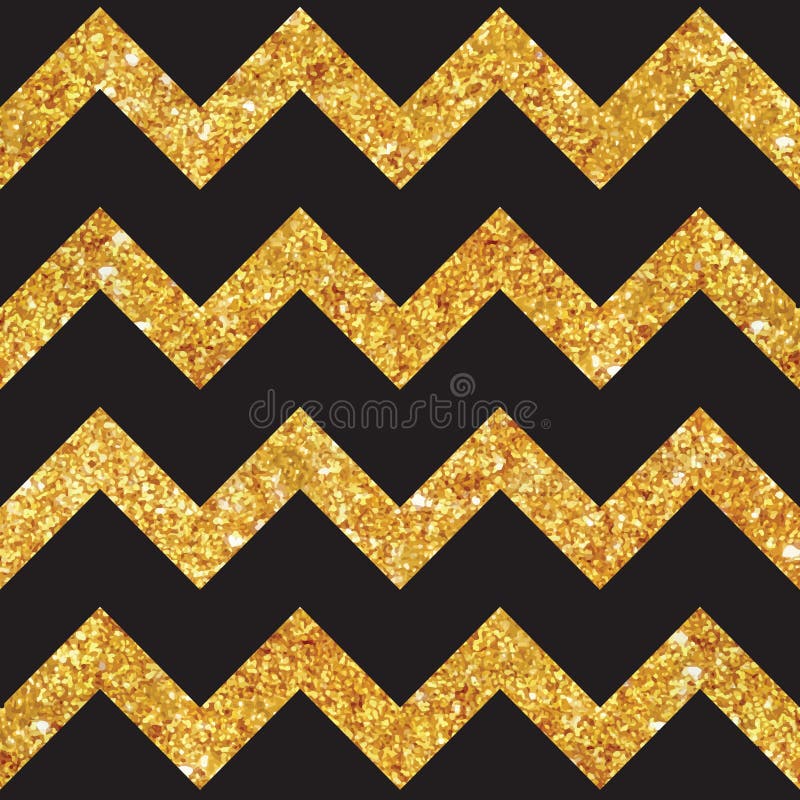 Vintage Geometric Glittery Gold Background royalty free illustration