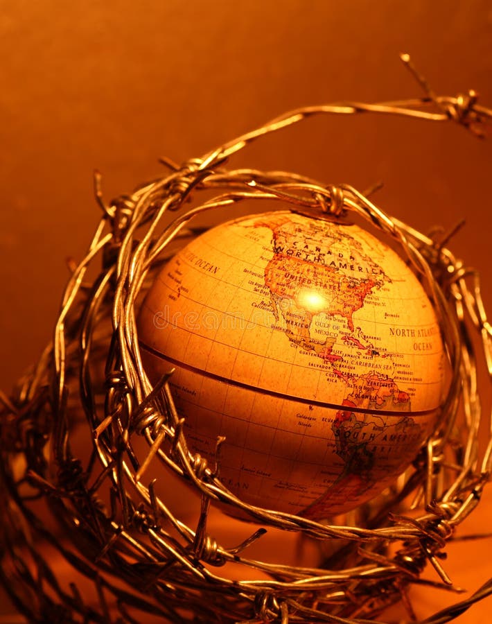 Vintage Globe royalty free stock photos