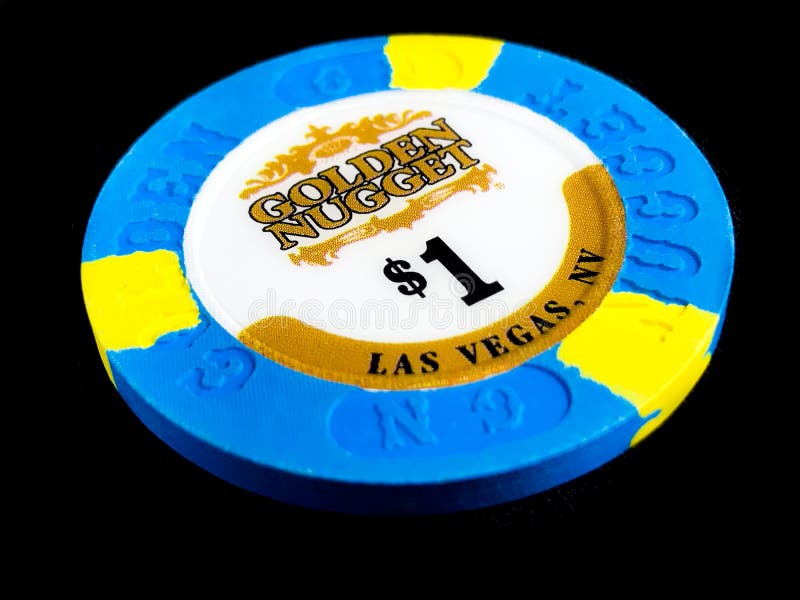 $1 GOLDEN NUGGET Casino Las Vegas Nevada FREE Mystery Bonus Poker Chip 