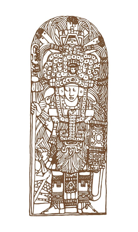 Vintage graphic maya glyphs, inca and aztec zodiac ornaments and symbols in old american indian style.Vector royalty free illustration Vintage graphic maya glyphs, inca and aztec zodiac ornaments and symbols in old american indian style.Vector royalty free illustration