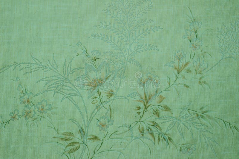 Vintage Green Wallpaper with Vignette Victorian Pattern. Stock Illustration  - Illustration of banner, vintage: 115650706