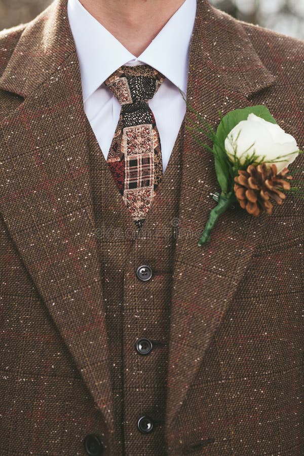 Vintage groom suit