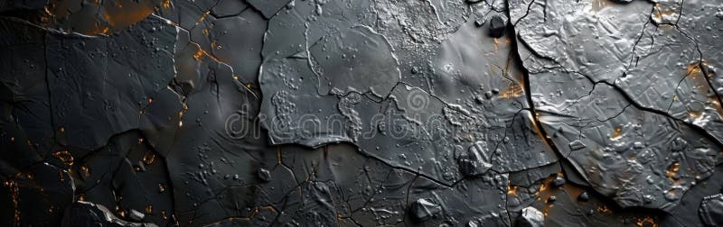 Vintage Grunge Anthrazit Zement Textur mit Rissen dunkelgrau Beton schwarzen Tafel Hintergrund für Retro-Design lizenzfreie abbildung