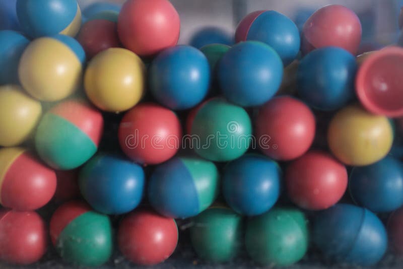 Vintage Gumball, Capsule Toy Thai style for people and travelers playing at retro shop stock photos Vintage Gumball, Capsule Toy Thai style for people and travelers playing at retro shop stock photos