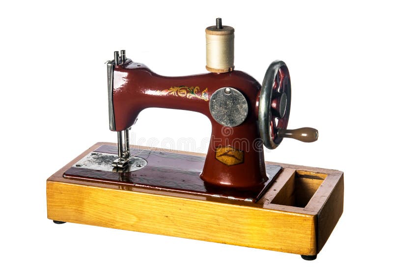 Vintage Hand Sewing Machine Stock Photo Image of equipment, industry