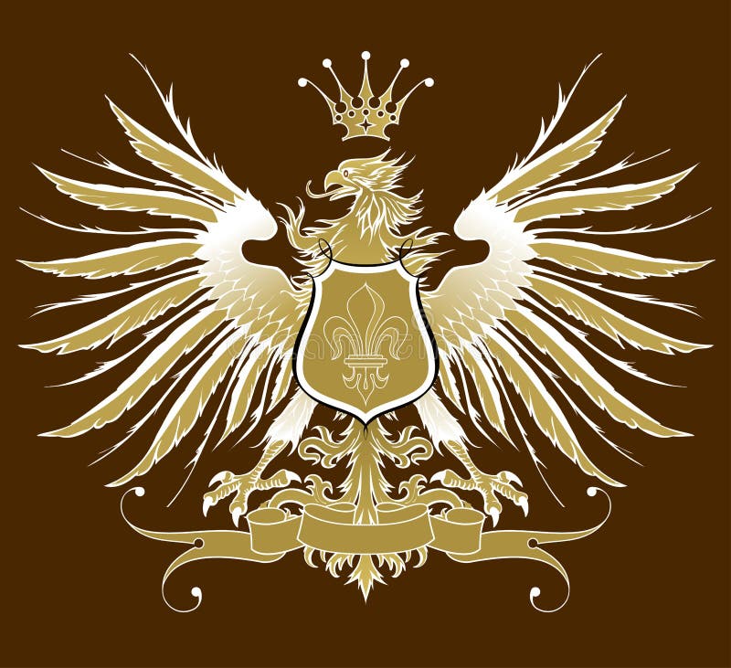 Eagle With Crown High-Res Vector Graphic - Getty Images