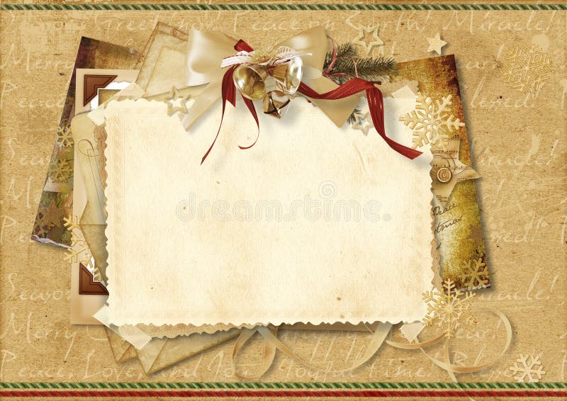 Vintage Holiday s greeting card