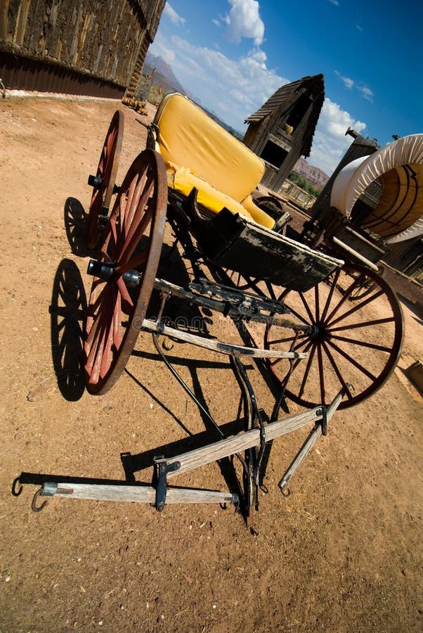 Vintage horse buggy