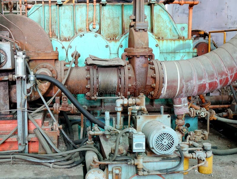 Rusty Obsolete Dredging Equipment Stock Photo Image of obsolete, steel 35087524