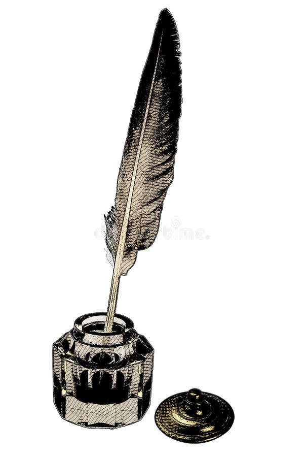 Vintage Inkwell Stock Illustrations – 3,677 Vintage Inkwell Stock  Illustrations, Vectors & Clipart - Dreamstime