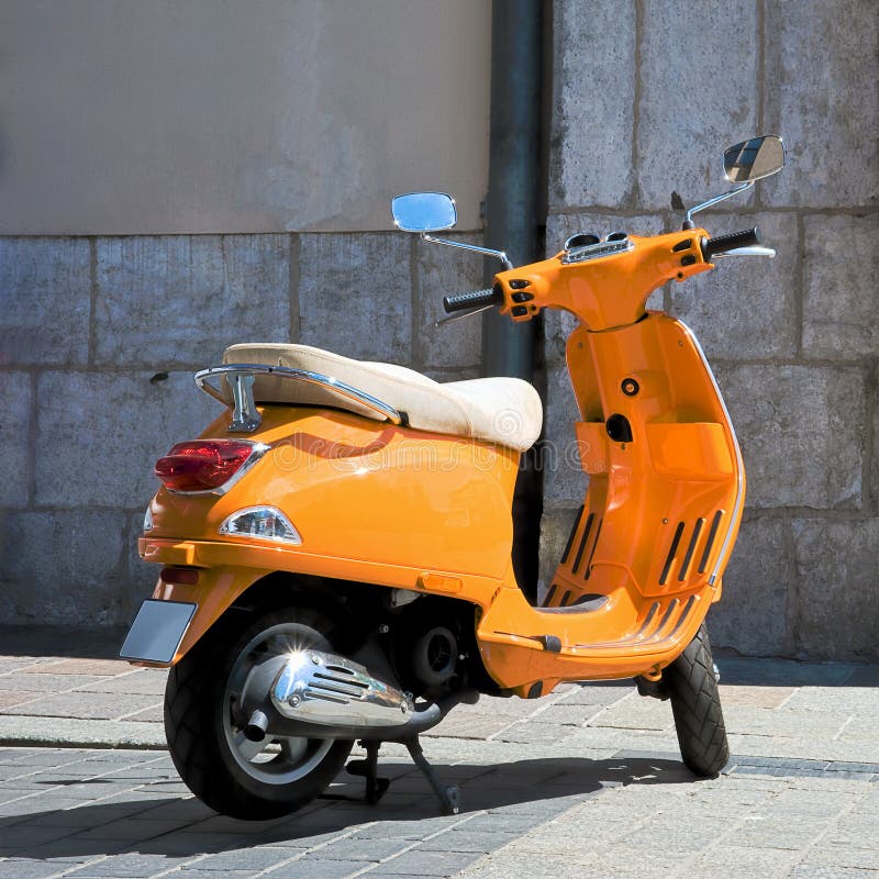 Vintage, italian scooter Vespa royalty free stock photos Vintage, italian scooter Vespa royalty free stock photos