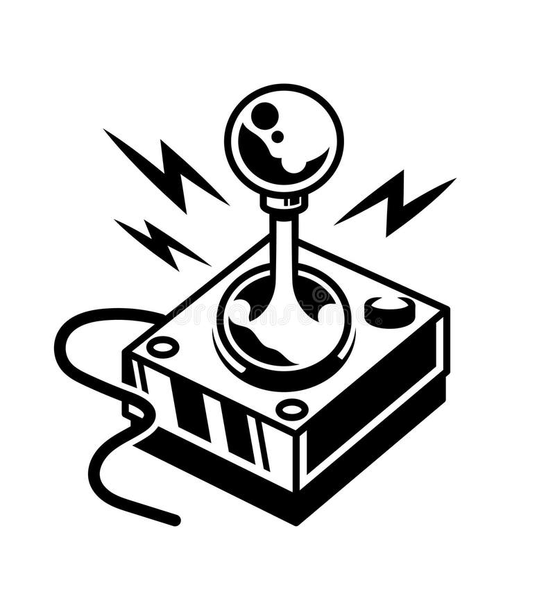 um desenho de linha contínuo do jogador de videogame clássico retro antigo  com joystick. conceito de item de jogo de console vintage linha única  desenhar ilustração vetorial de design gráfico 3593389 Vetor