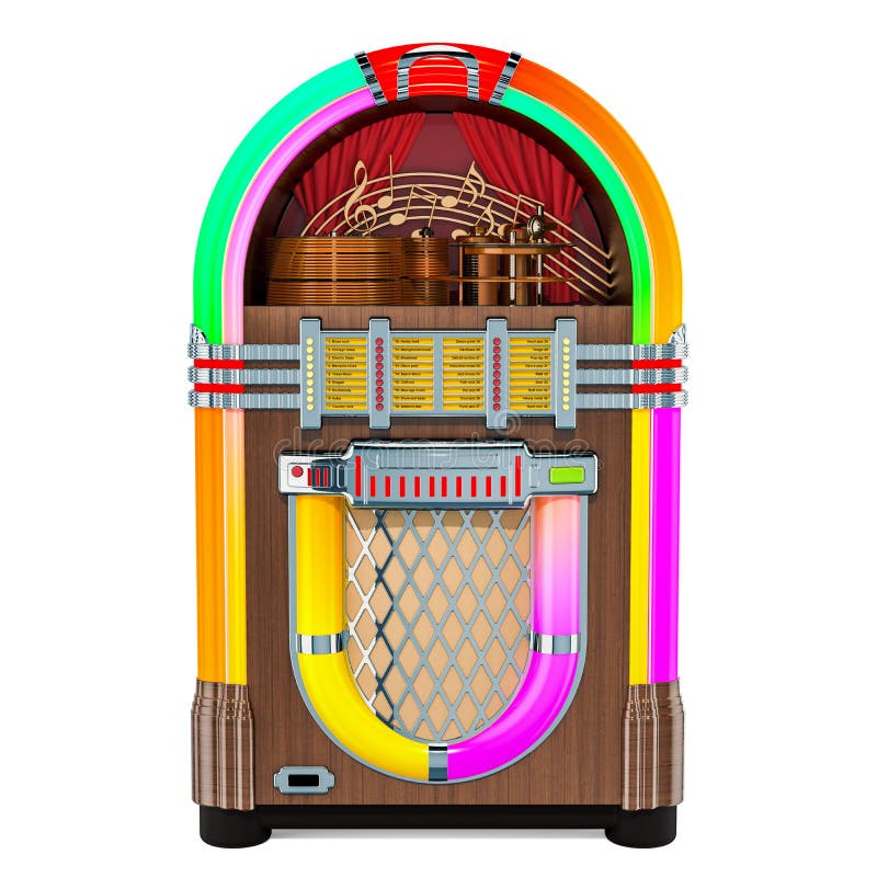 Download Jukebox - Automated Retro Music-playing Machine Stock ...