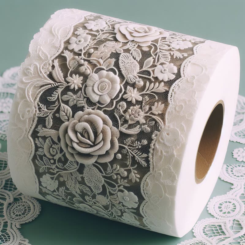 111 6. Vintage lace - Delicate lace patterns add a touch of ele royalty free stock photo