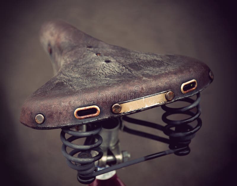 retro bike saddle