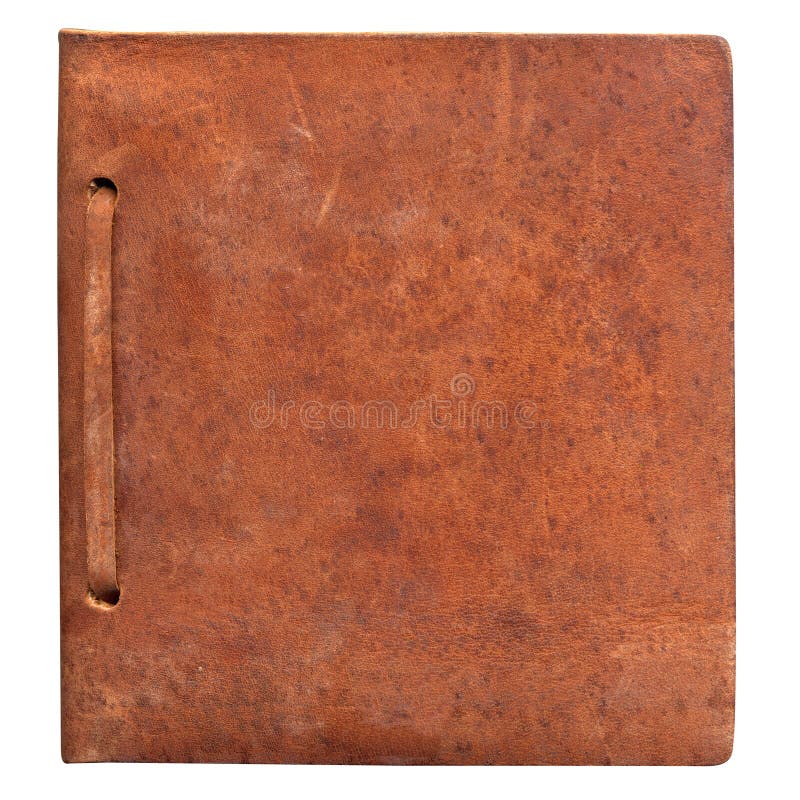 Vintage leather book cover stock photo. Image of wisdom 23538048