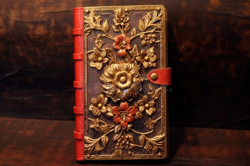Antique Leather Book Cover Stock Photo, Picture and Royalty Free Image.  Image 16271921.