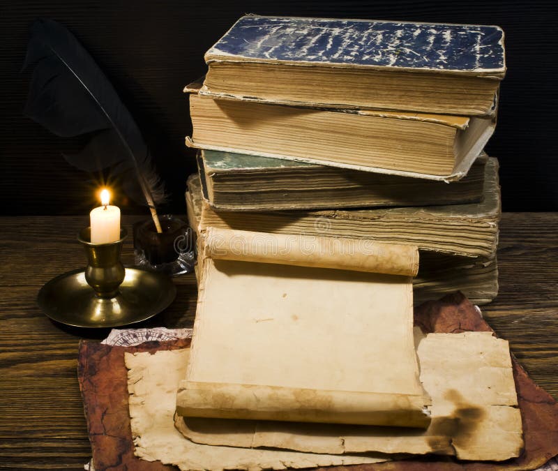 Vintage letter concept stock photography