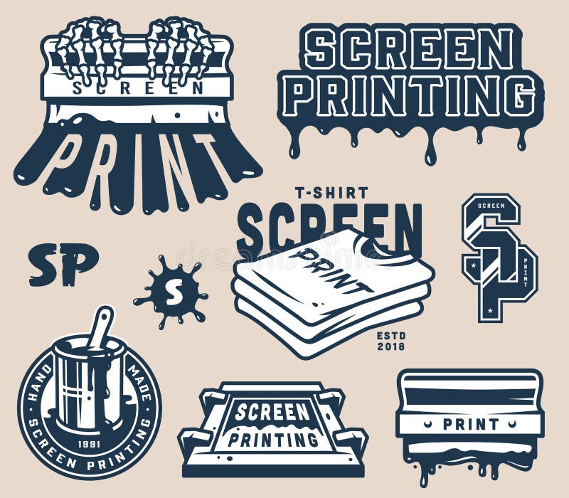 Screen Printing Stock Illustrations – 43,059 Screen Printing Stock